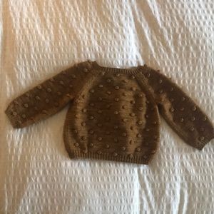 Misha and Puff Popcorn sweater